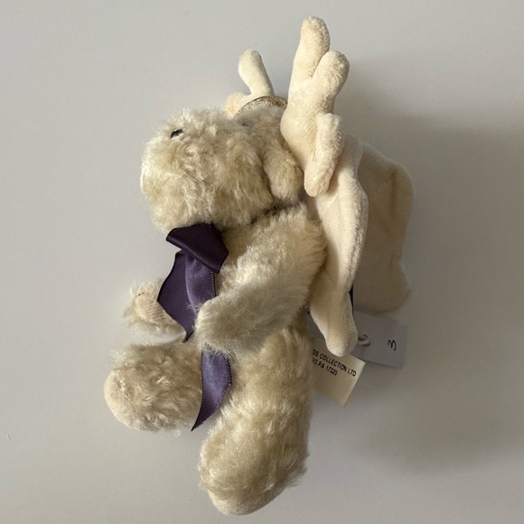 Boyds Bears ~ Set of Three Athena Plush Moose Angel Ornaments - Picture 10 of 13